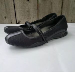 Cole Haan NikeAir Mary Jane work Shoes Sz 8 Black